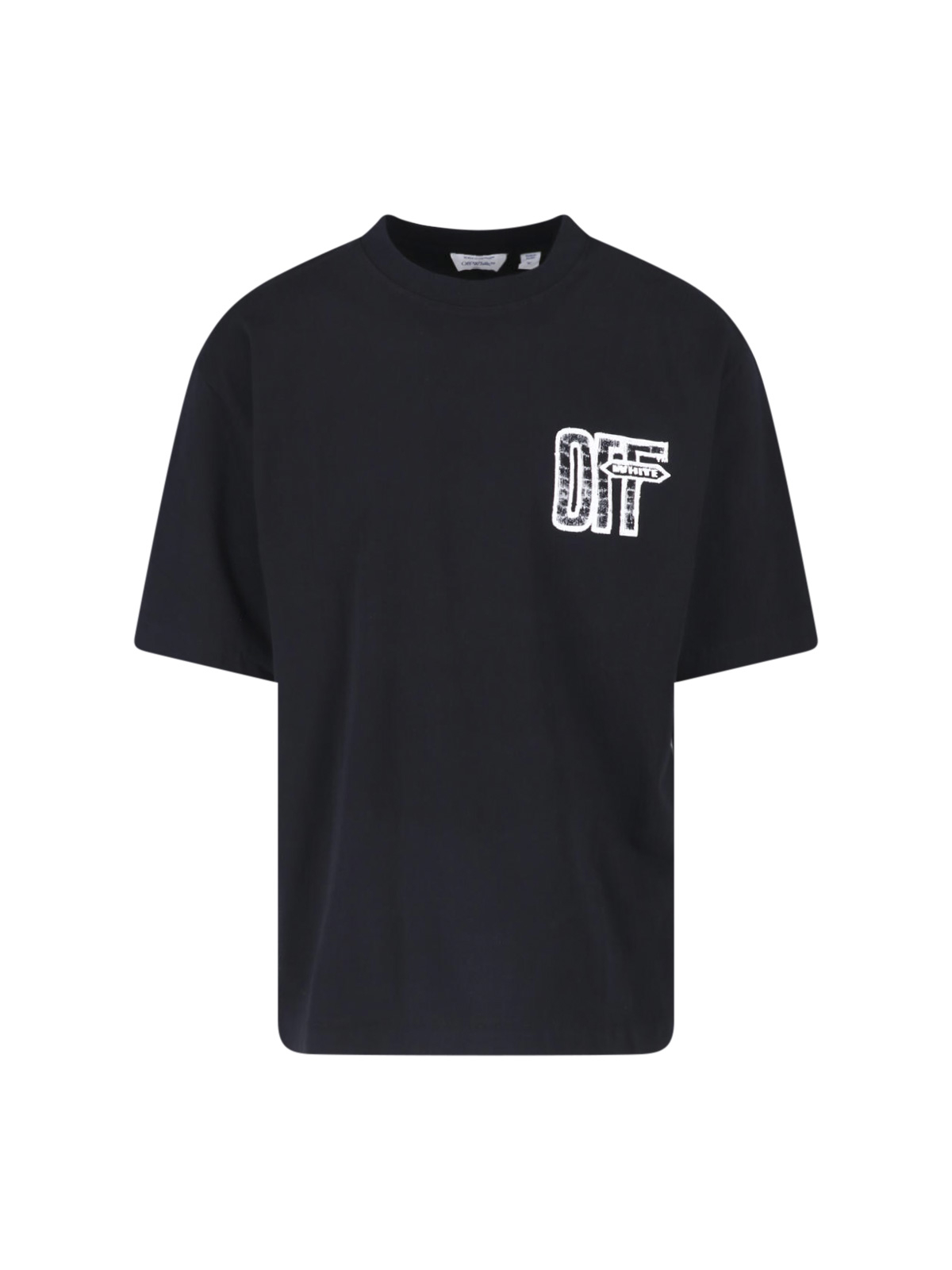 [Off-White] T-shirts Short Sleeve FW26 44MAA120F26J00Y001BLACK