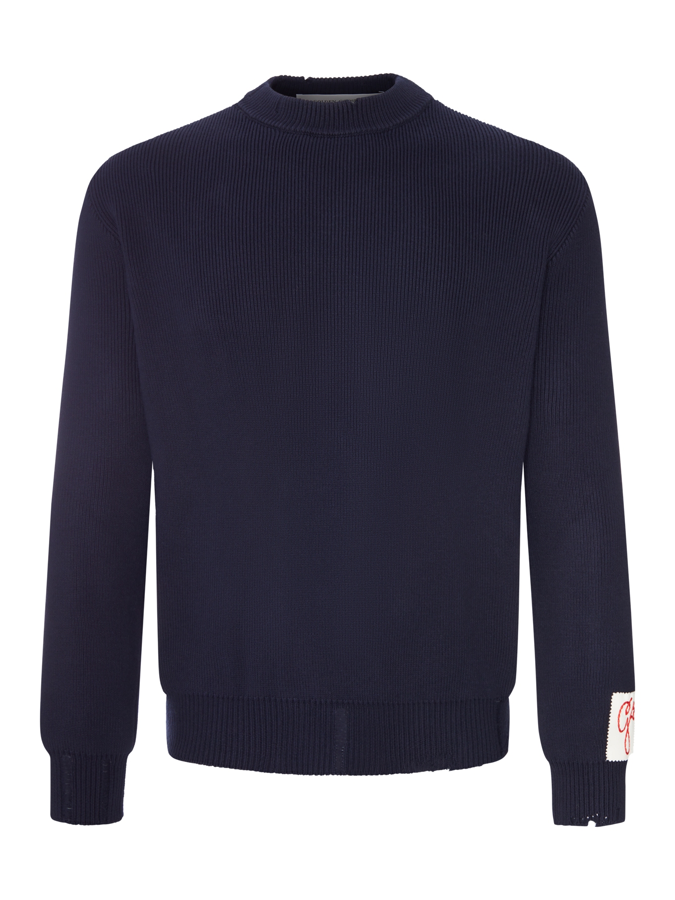 [GOLDEN GOOSE DELUXE BRAND] Knitwear FW26 GMP00839P00066250486 DARK BLUE