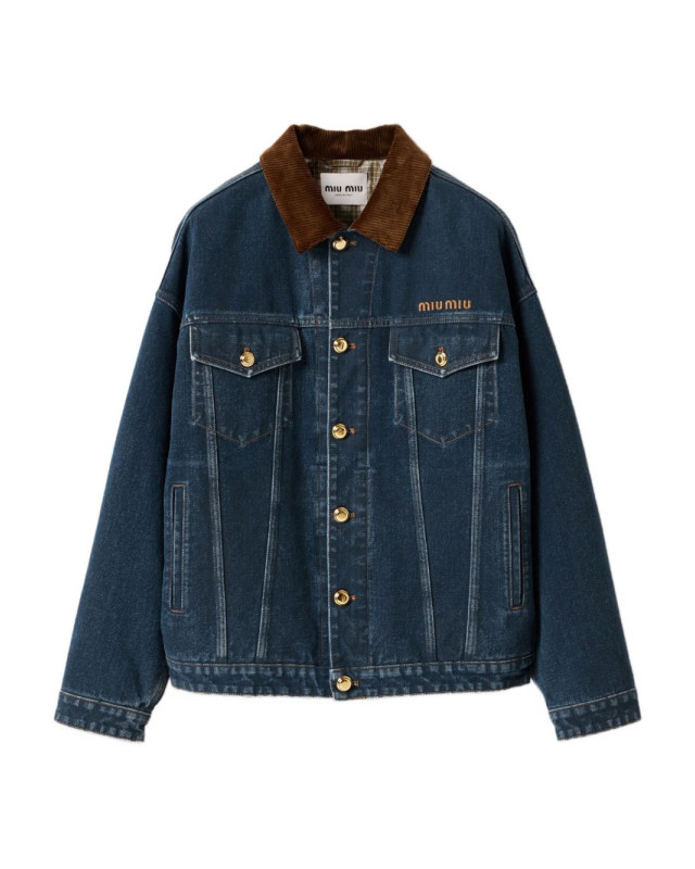 [Miu Miu] Denim Jacket SS26 GWB280175OF0008