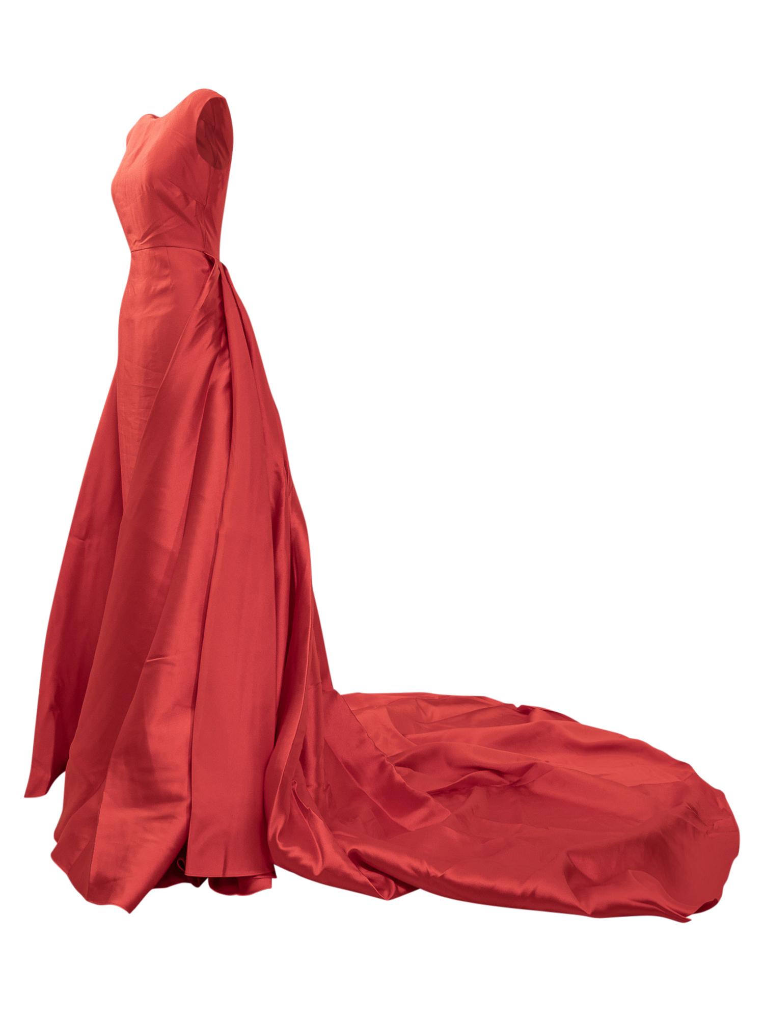 [Solace London] Sleeveless dress FW25 OS44022 RED