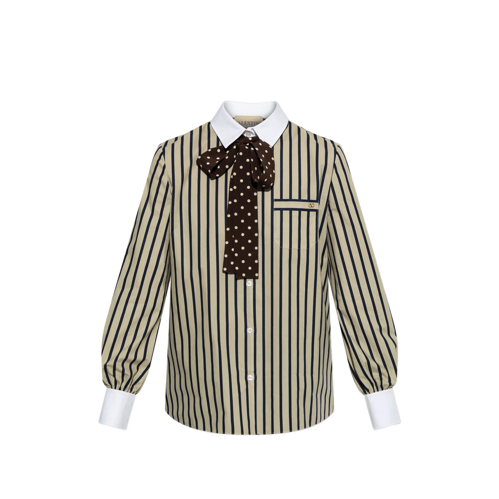 [Valentino] Shirts Long Sleeve FW26 9B3AB8J7AC4  V1G