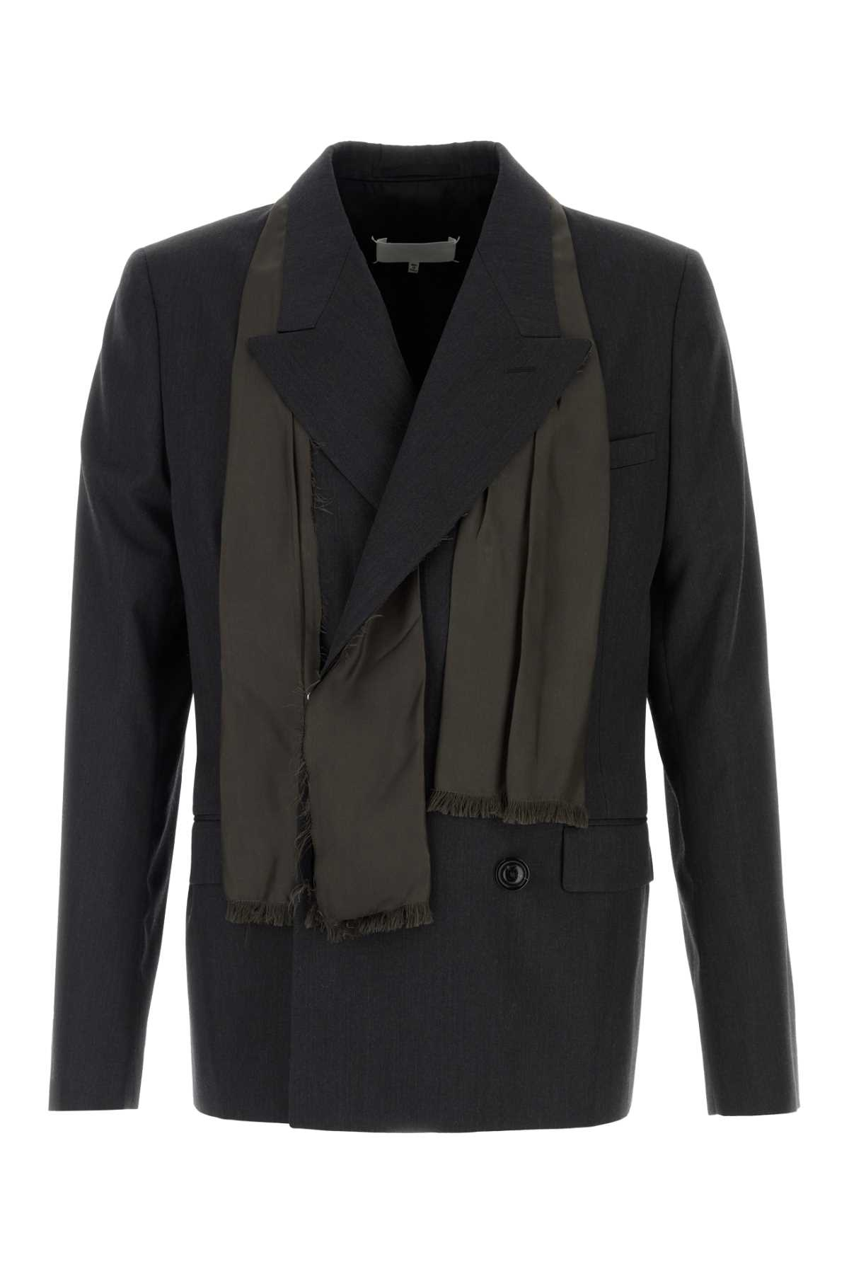 [Maison Margiela] Leather Jacket SS26 S67BN0075M35910 855M