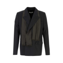 [Maison Margiela] Leather Jacket SS26 S67BN0075M35910 855M