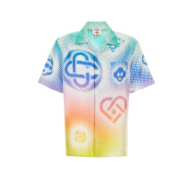 [Casablanca] Shirts Short Sleeve SS26 MSP26SH00304 HALLOGREP