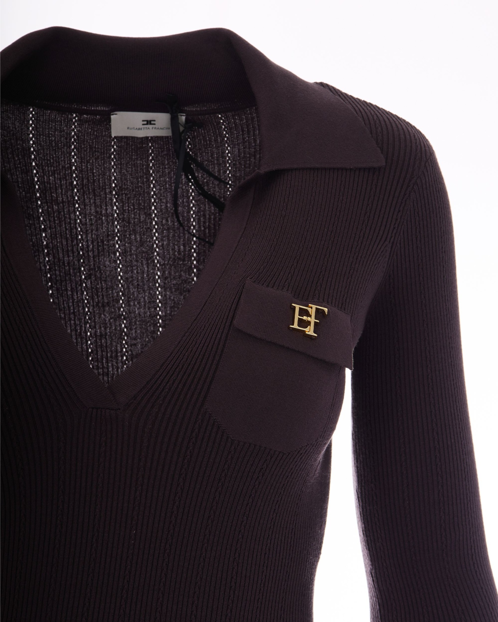 [ELISABETTA FRANCHI] Long sleeve dress FW26 AM08B66E2EV9