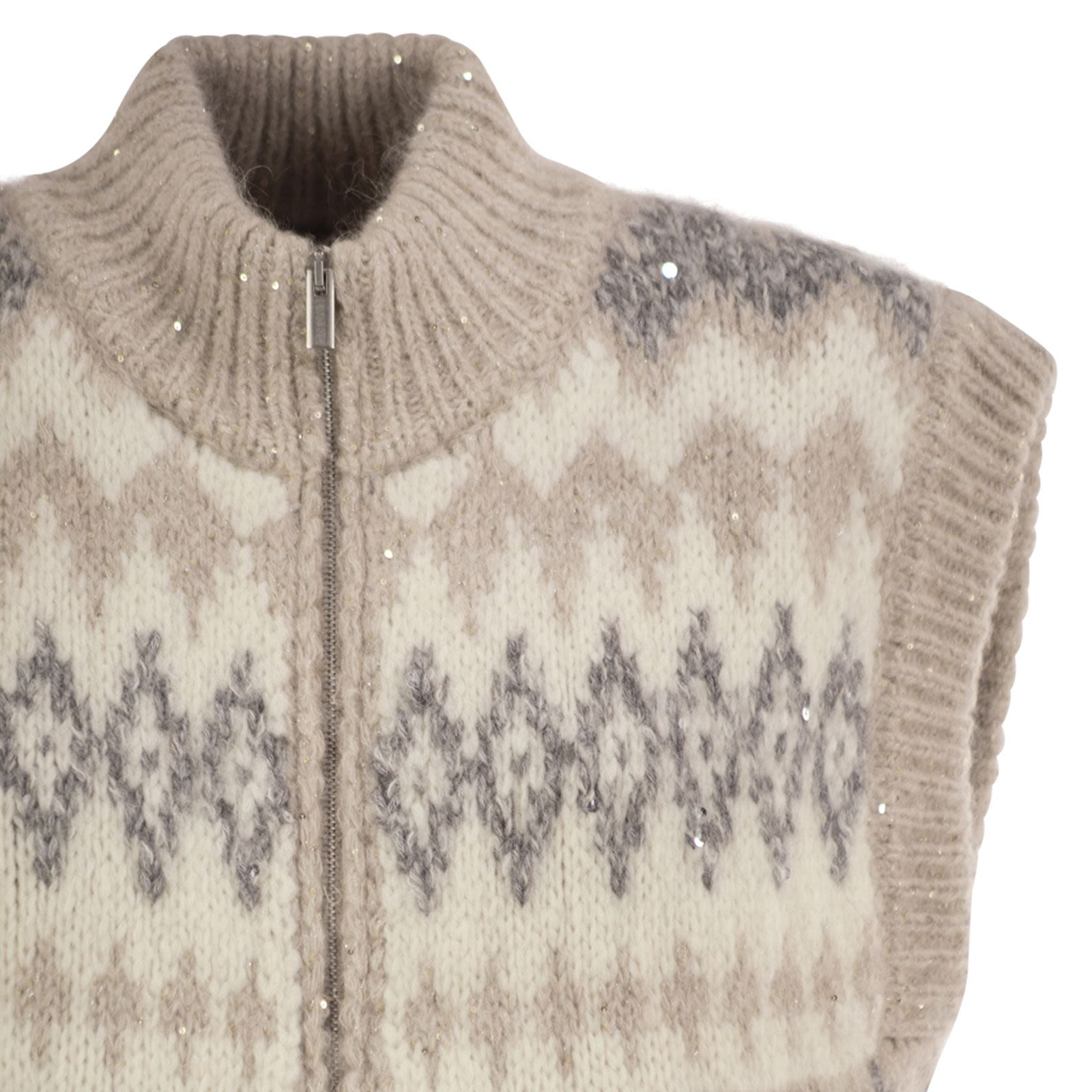 [Peserico] Vest FW26 A93141F03H9100 H44