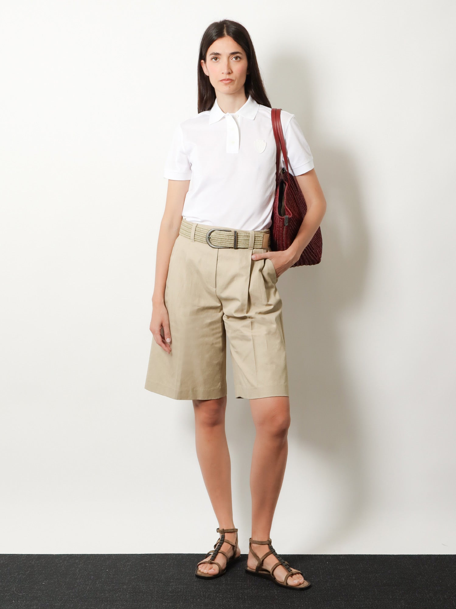 [Brunello Cucinelli] Shirts Short Sleeve SS26 ML944VT205C159