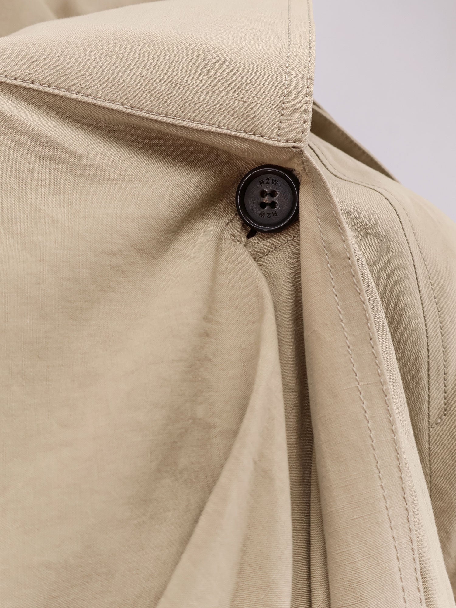 [R2W] Trench Coat SS26 ROCTEB11134NKHAKIBEIGE