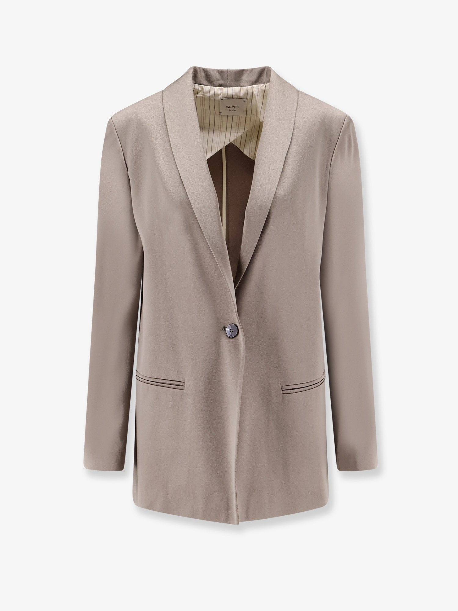 [Alysi] Blazer SS26 116841P6221TAUPE