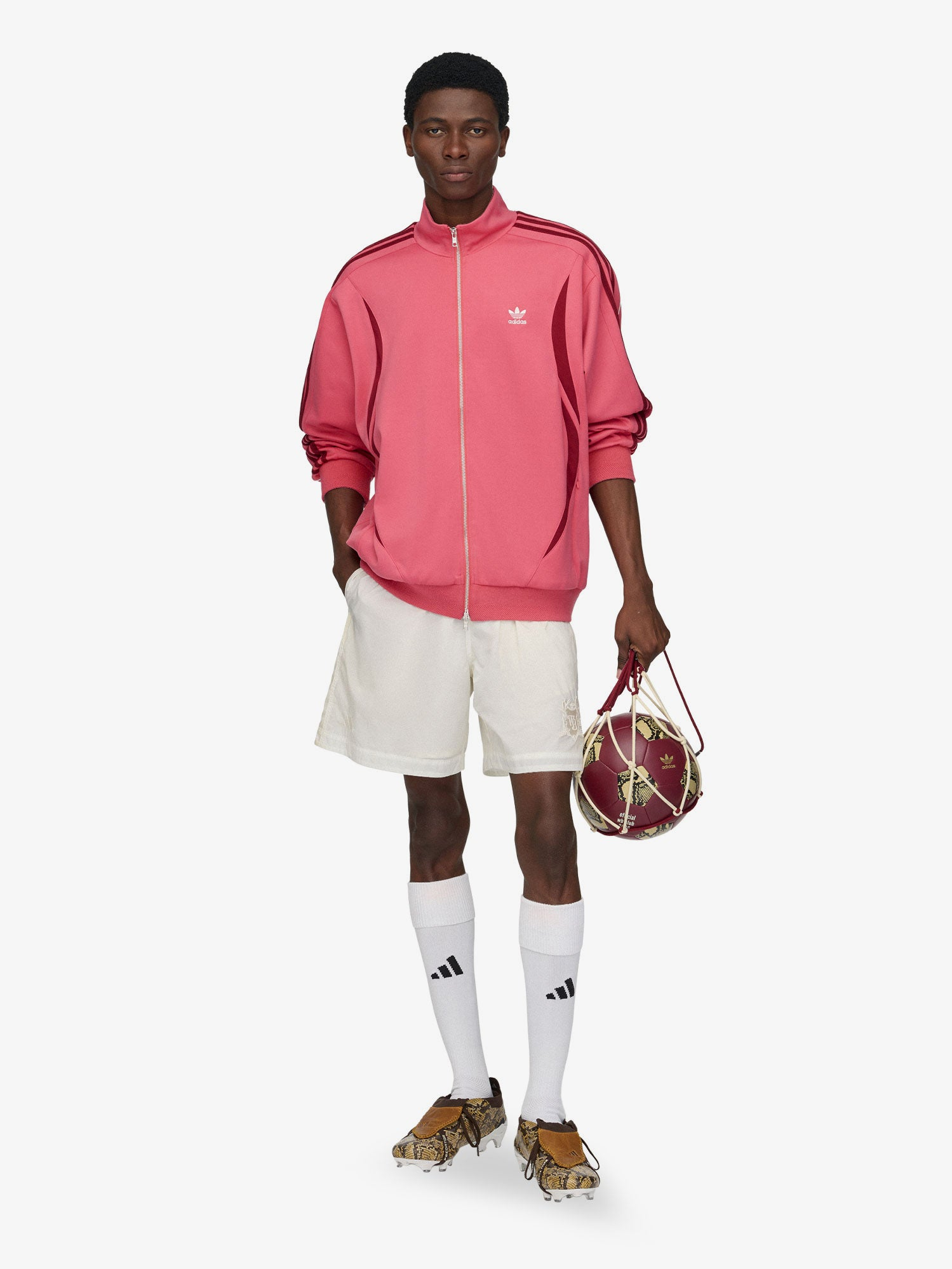 [Adidas X Wales Bonner] Sweatshirt SS26 KF5016CRAPNK