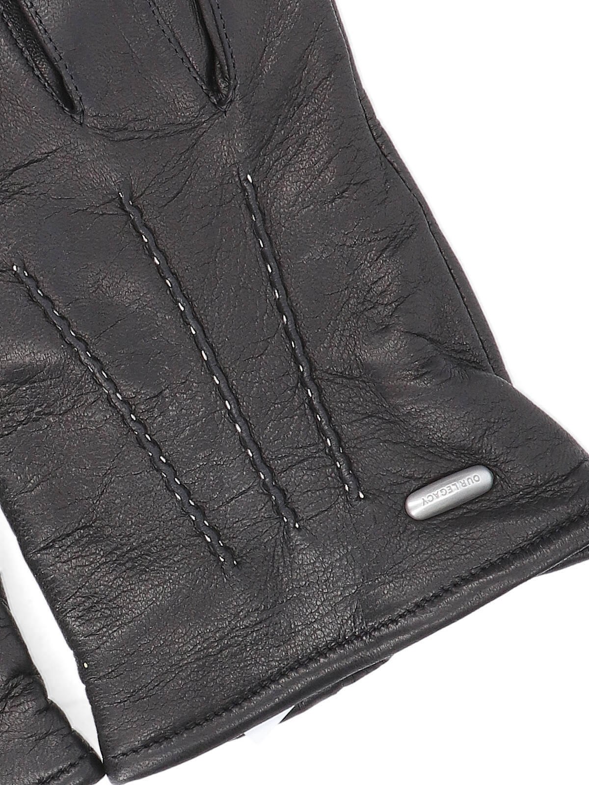 [Our Legacy] Gloves FW26 A4248HIBBLACK LEATHER