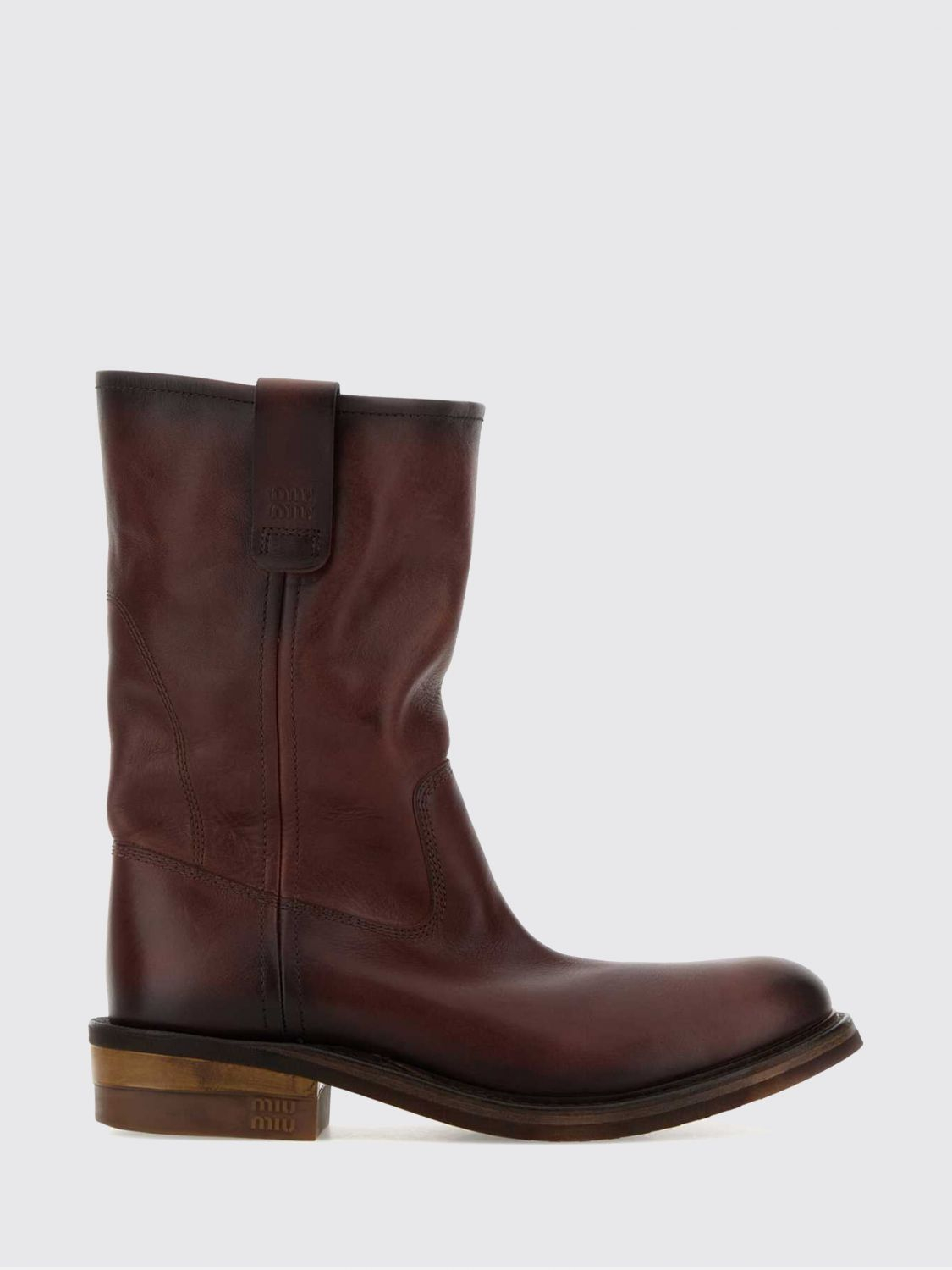 [Miu Miu] Boots SS26 5U680EFA0455OD F0201