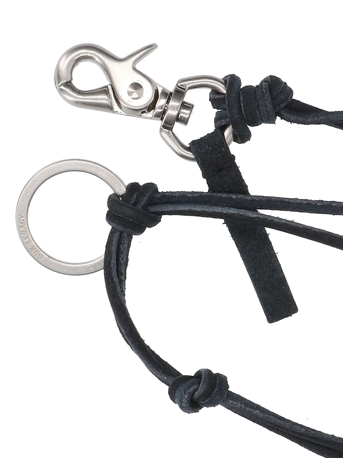 [Our Legacy] Necklace SS26 A2208LBLBLACK LEATHER