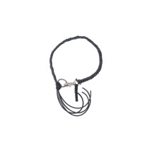 [Our Legacy] Bracelet SS26 A2268LBLBLACK LEATHER