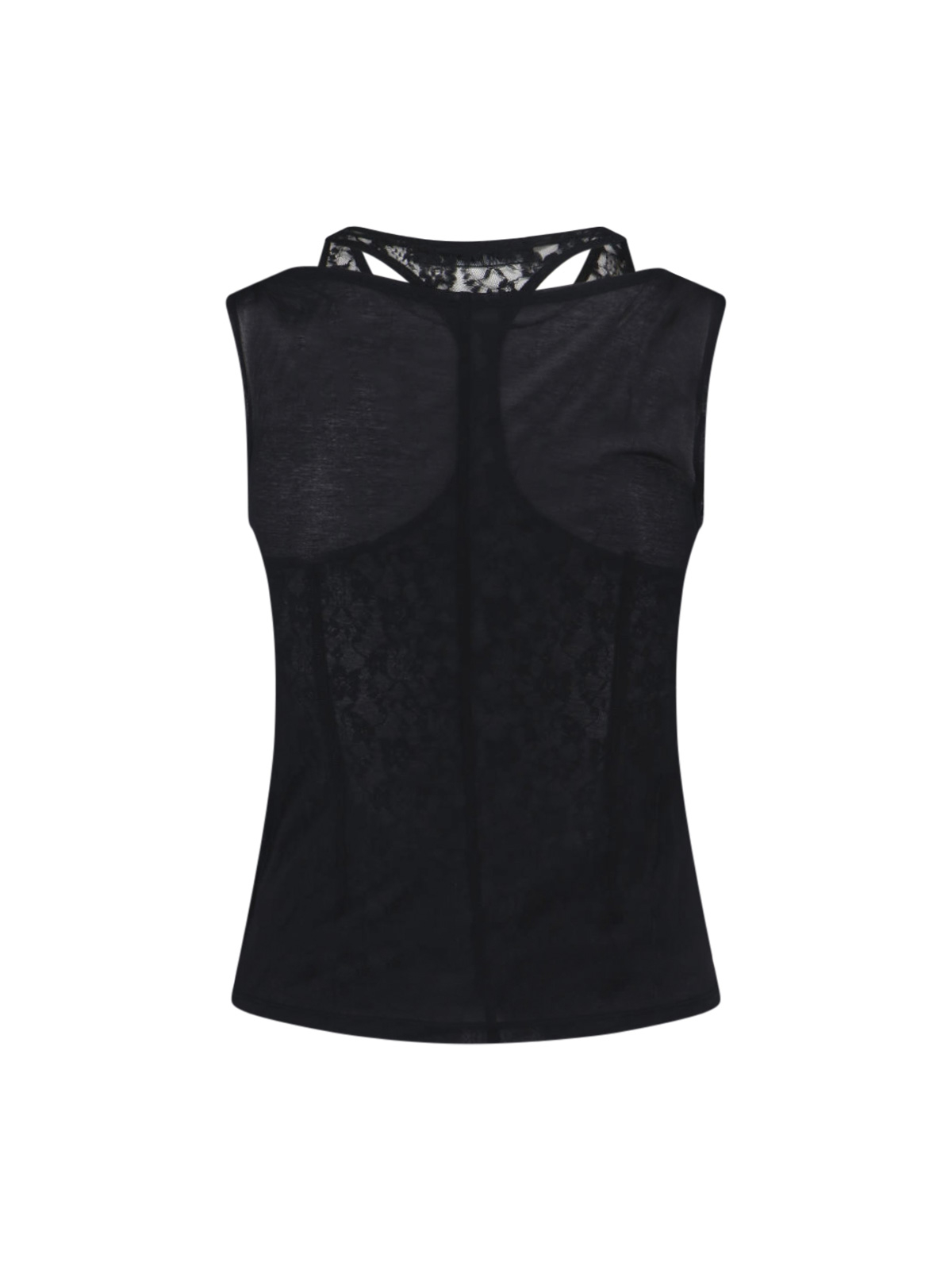 [Our Legacy] Tank top SS26 W2266SBBLACK STOCKING JERSEY