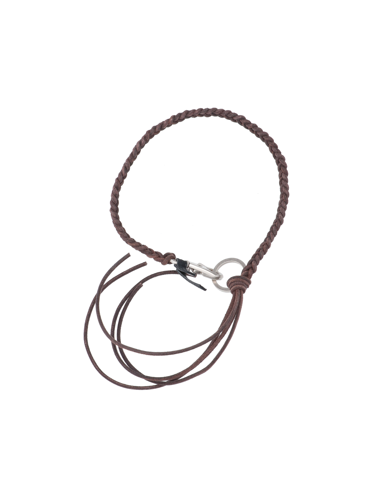 [Our Legacy] Keyring SS26 A2268LBRBROWN LEATHER