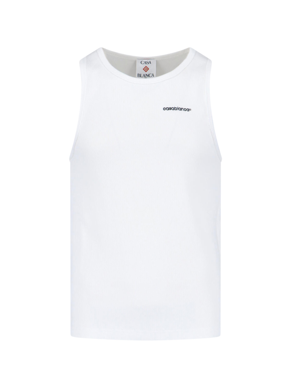 [Casablanca] T-shirts Sleeveless SS26 M SP26 JTS 057 02RIBBED TANK TOP
