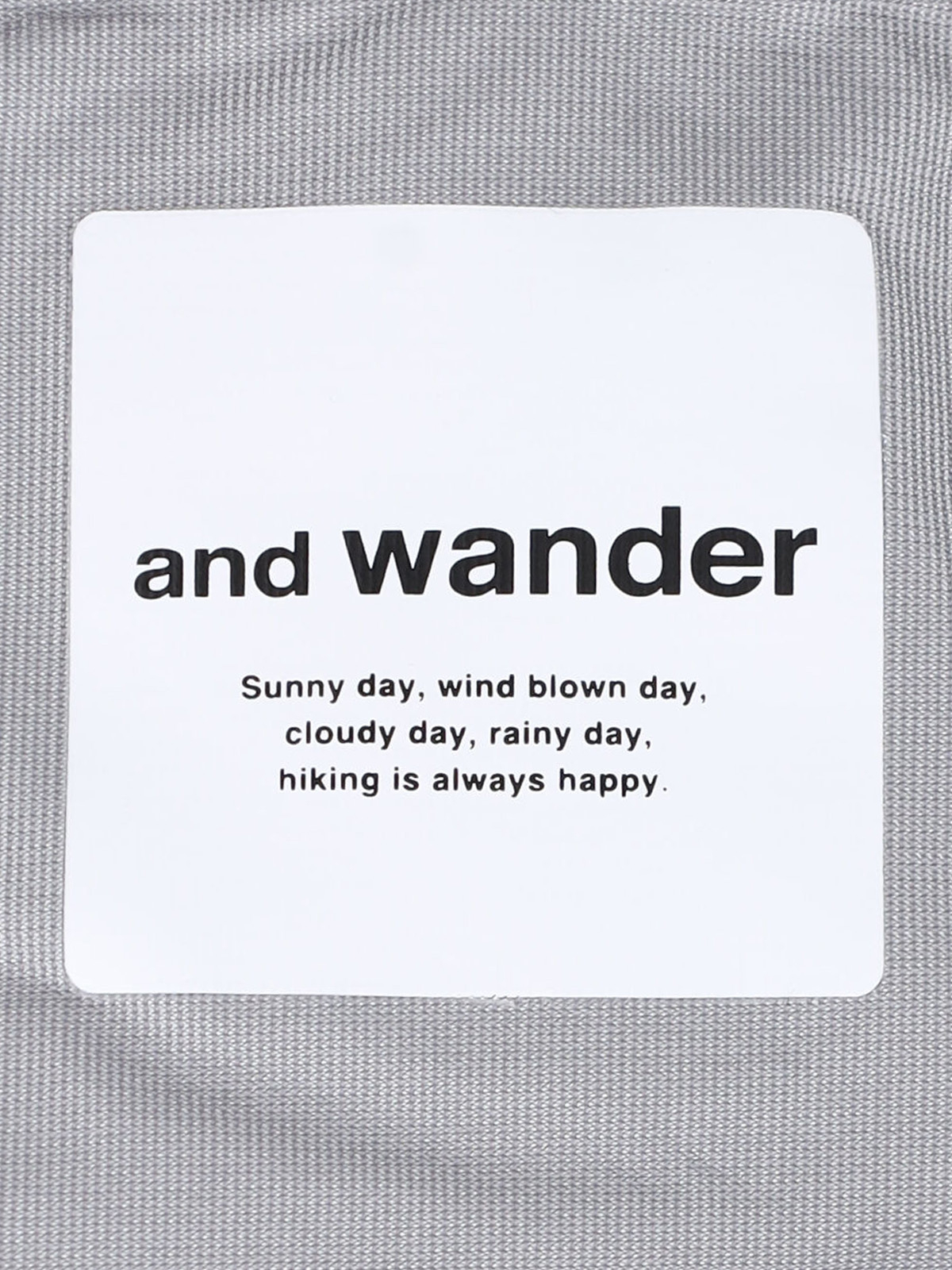 [and Wander] Casual Jacket SS26 5746911315112