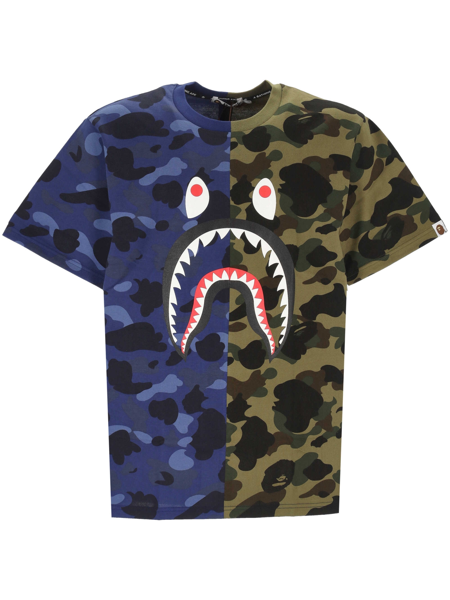 [BAPE] T-shirts Short Sleeve SS26 001CSM301009MNAVY