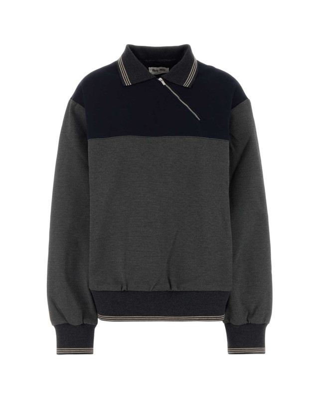 [Miu Miu] Sweatshirt FW25 MJLA01SOOO18FX F0P8O