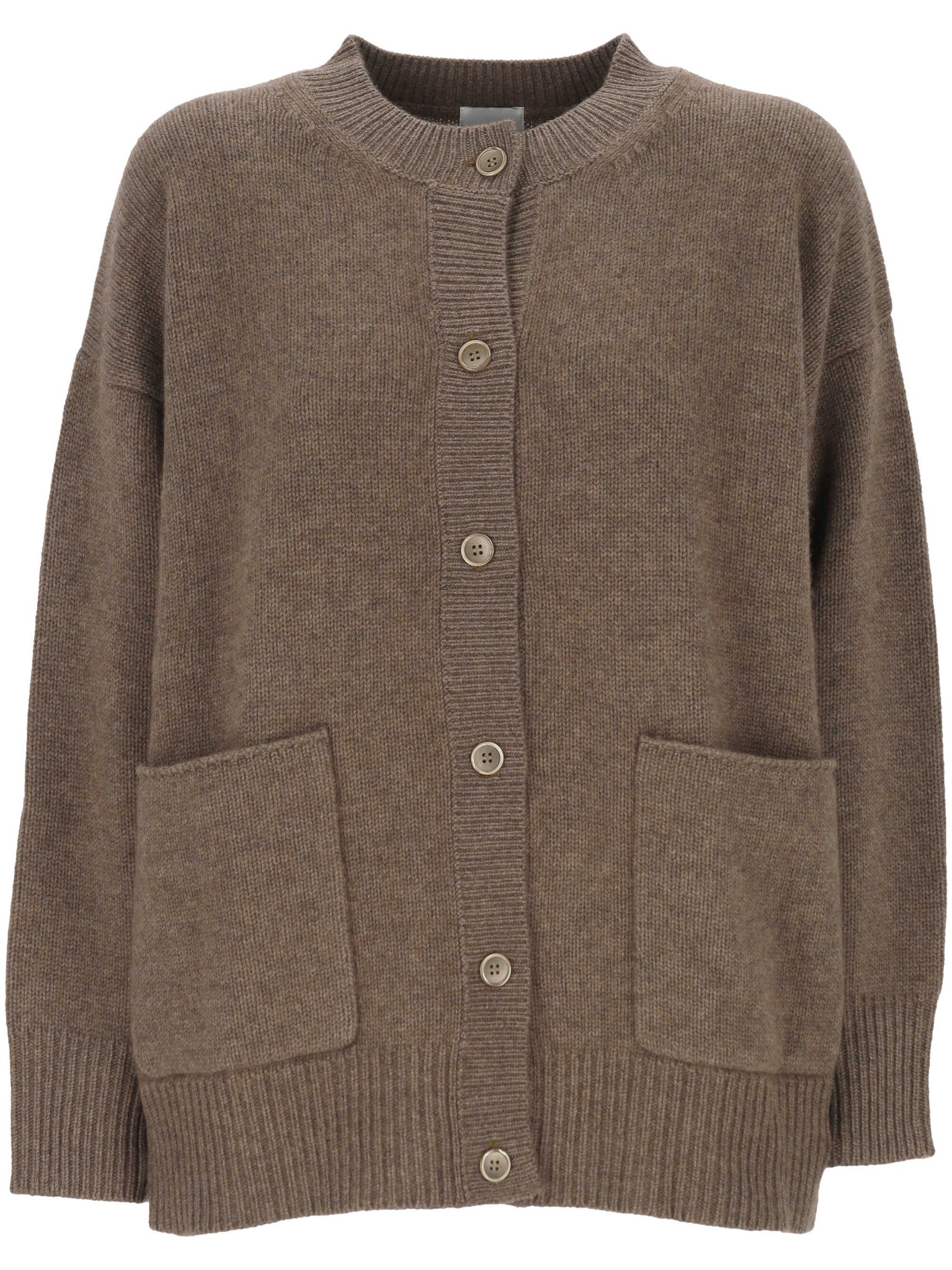 [MADELEINE THOMPSON] Cardigan FW25 AW25C04BISCUIT