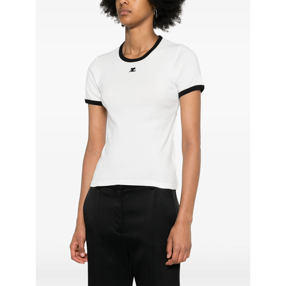 [Courreges] T-shirts Short Sleeve FW26 VESJTS017JS 0070 0098
