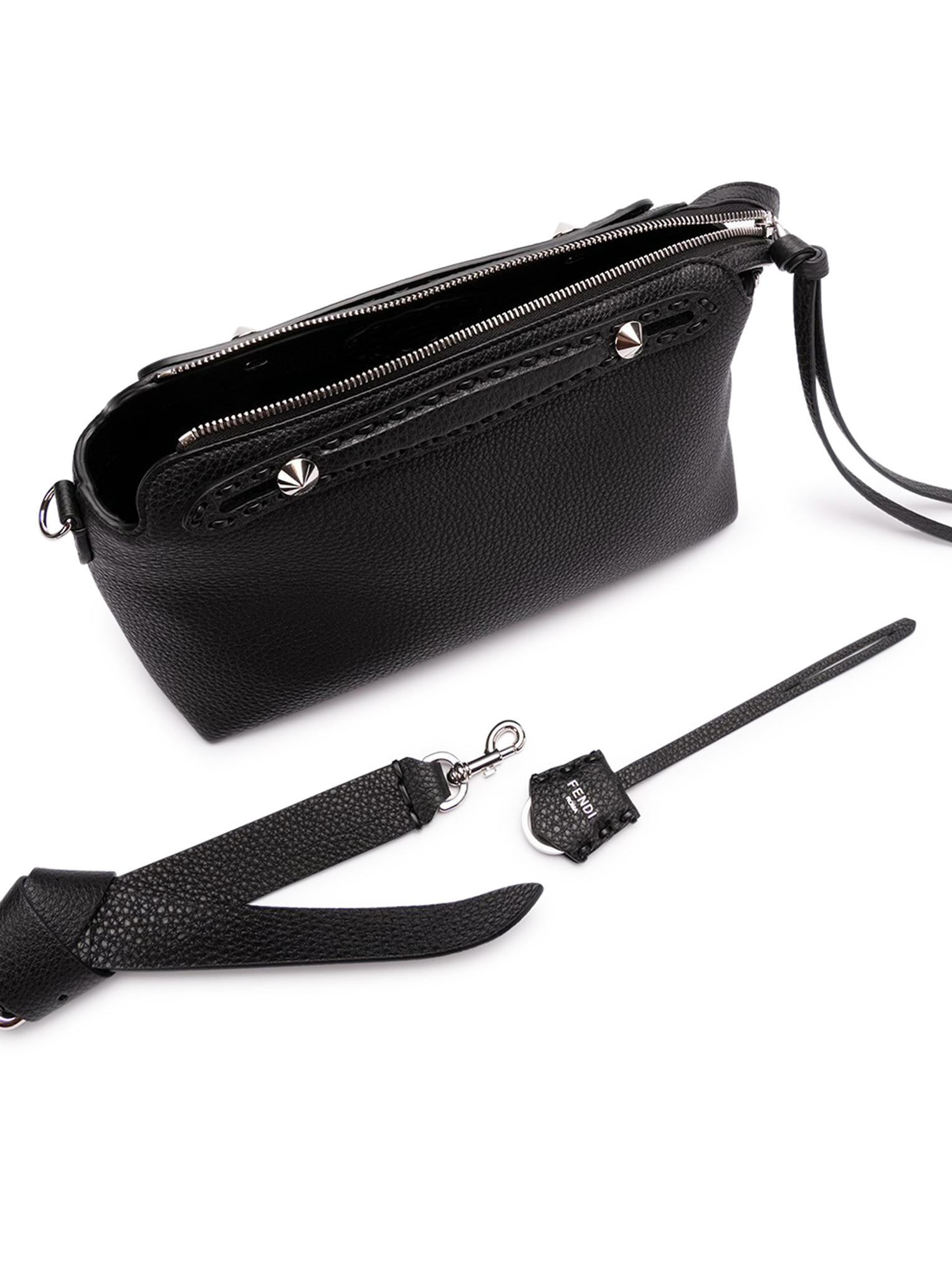 [Fendi] Shoulder bag FW26 8BL155ASU2F0GXN BLACK PALLADIO