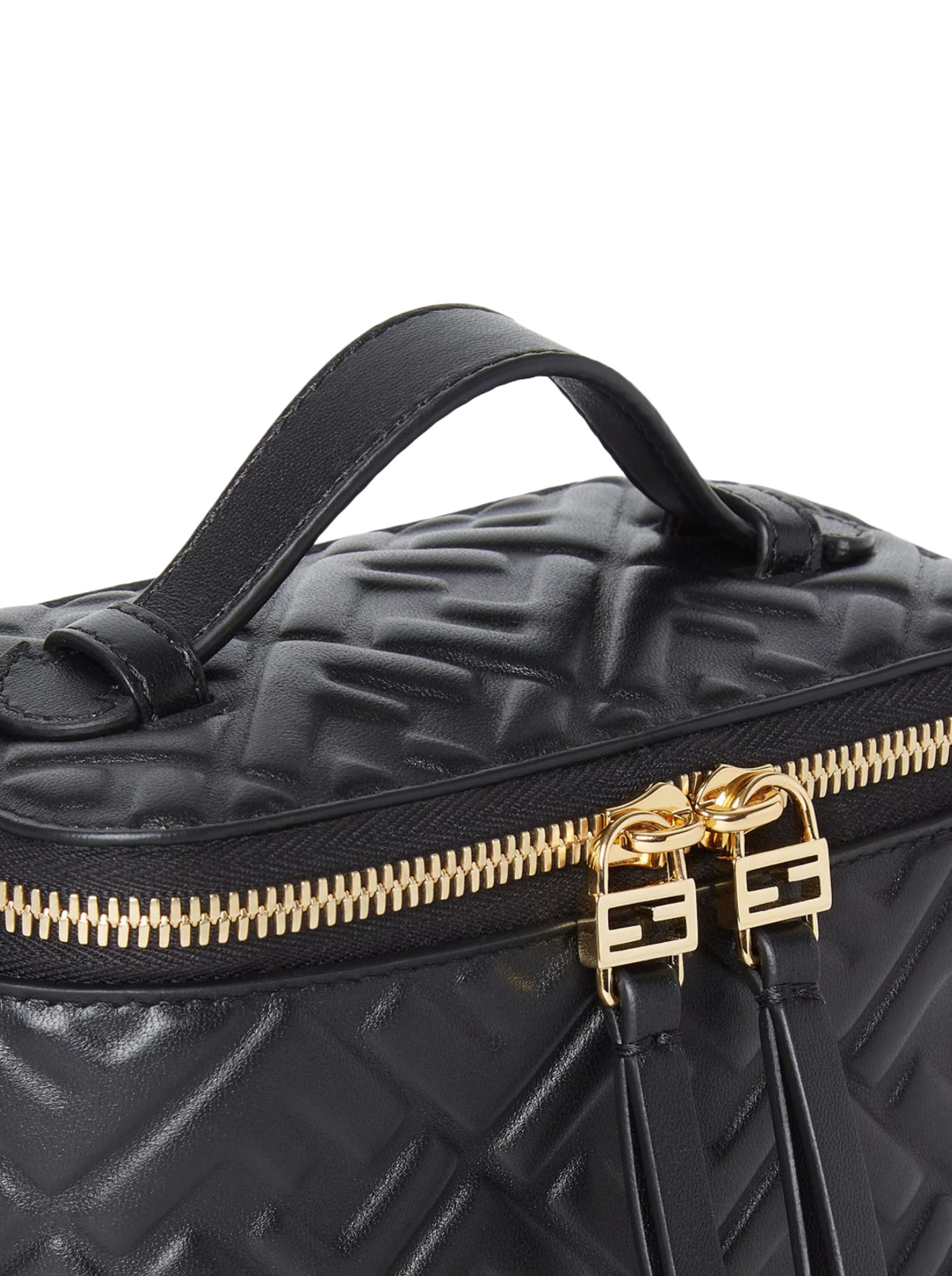 [Fendi] Cross body bag FW26 8BS108AAJDF0KUR BLACK GOLD SOFT
