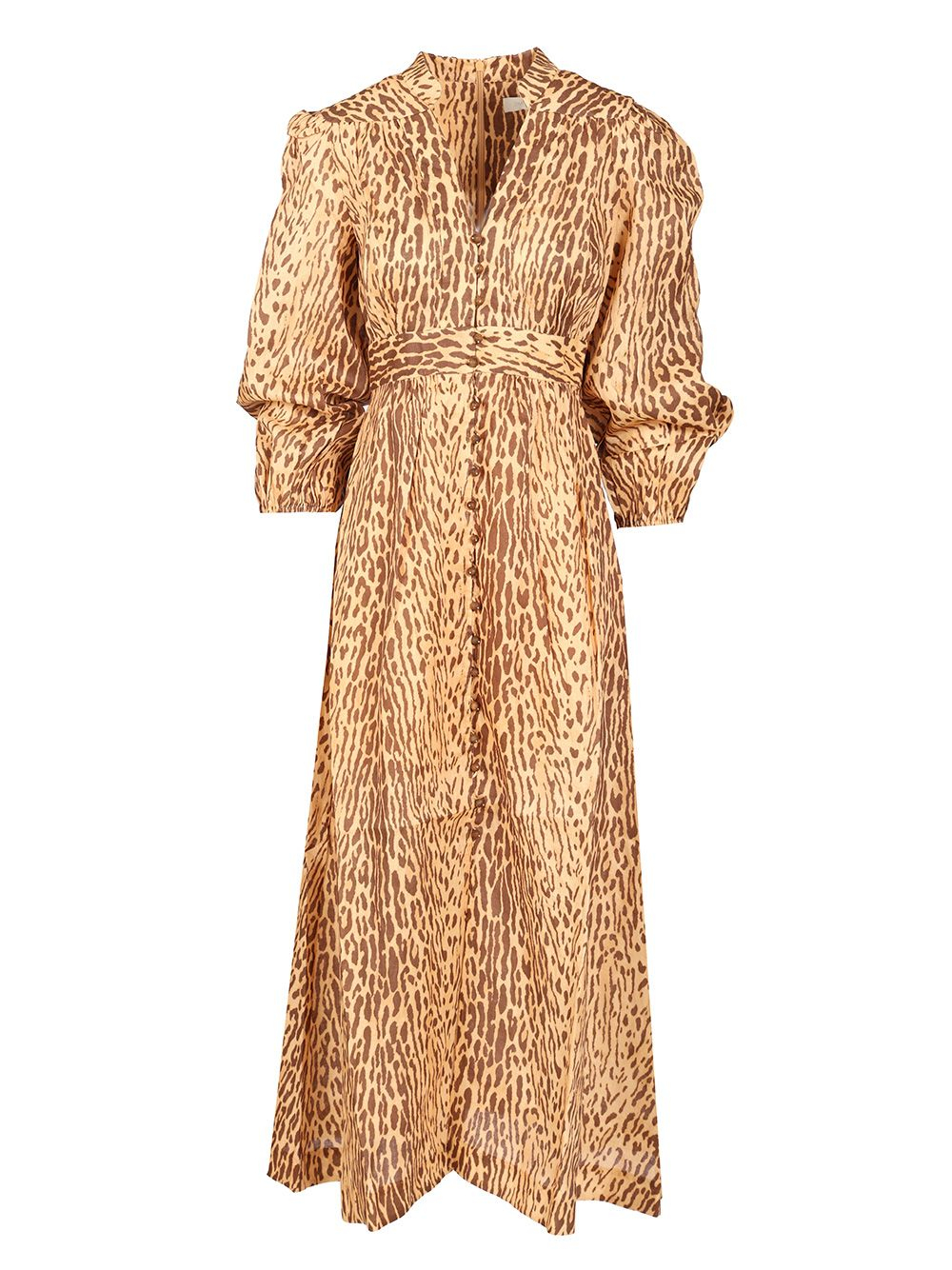 [Zimmermann] Long sleeve dress FW25 5148DSS255TLE