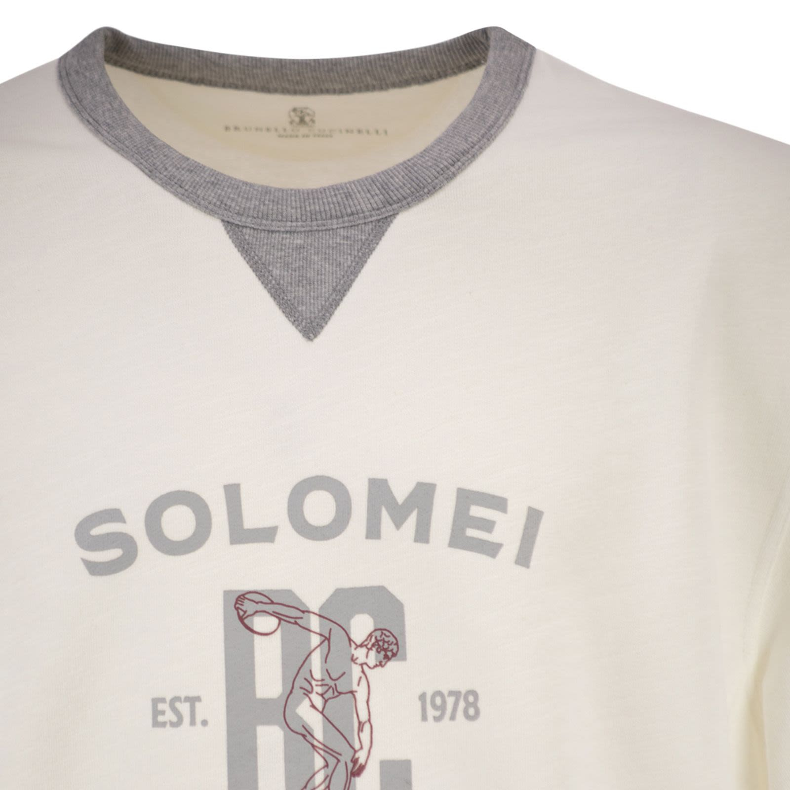 [Brunello Cucinelli] T-shirts Short Sleeve SS26 MR8313378G CTQ27