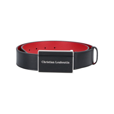 [Christian Louboutin] Belt FW26 3265087BK65