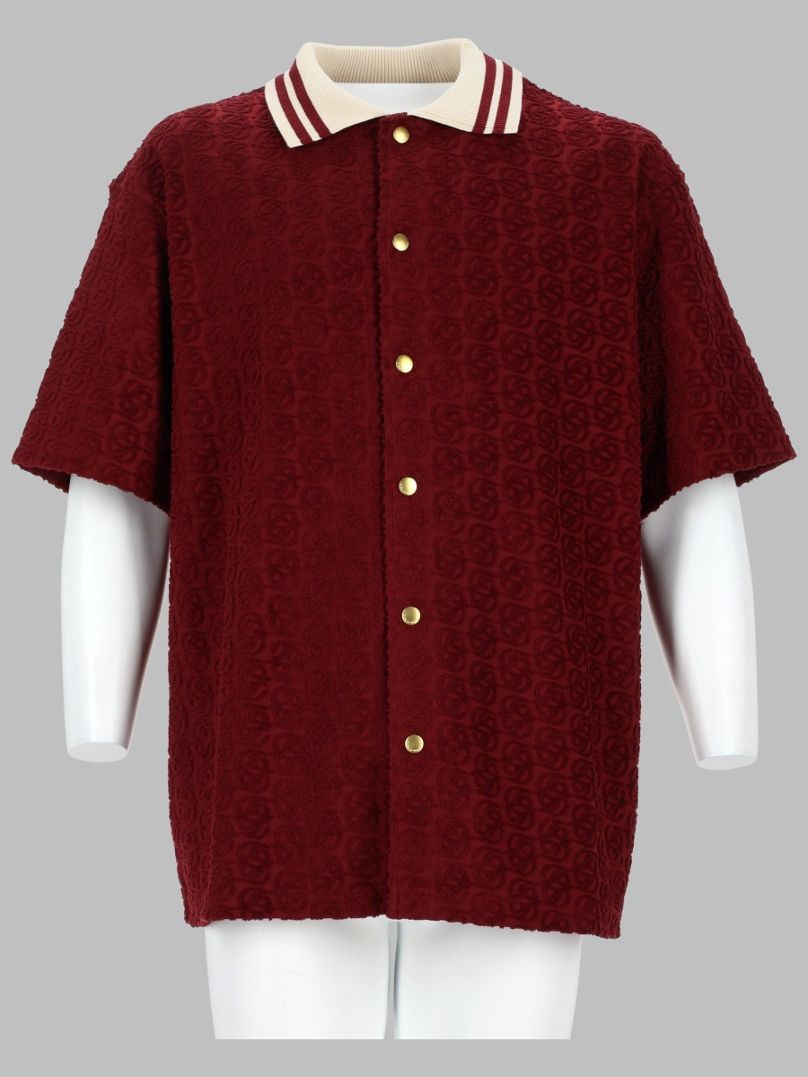 [DROLE DE MONSIEUR] Shirts FW26 SH221_CO201WINE