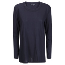 [JAMES PERSE] T-shirts Long Sleeve FW26 WKJ3637 BLK