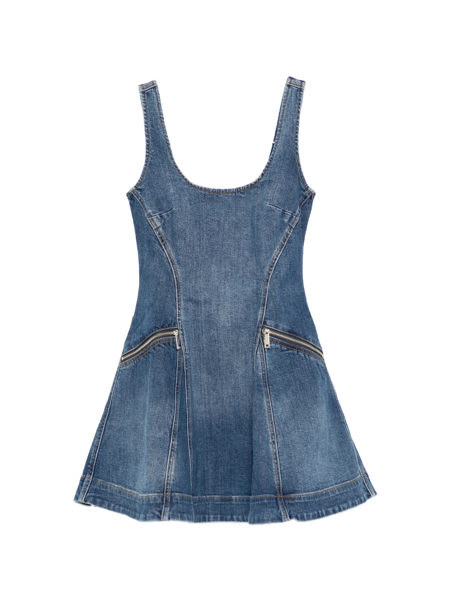 [Self - portrait] Sleeveless dress SS26 SS26-813SBLBLUE