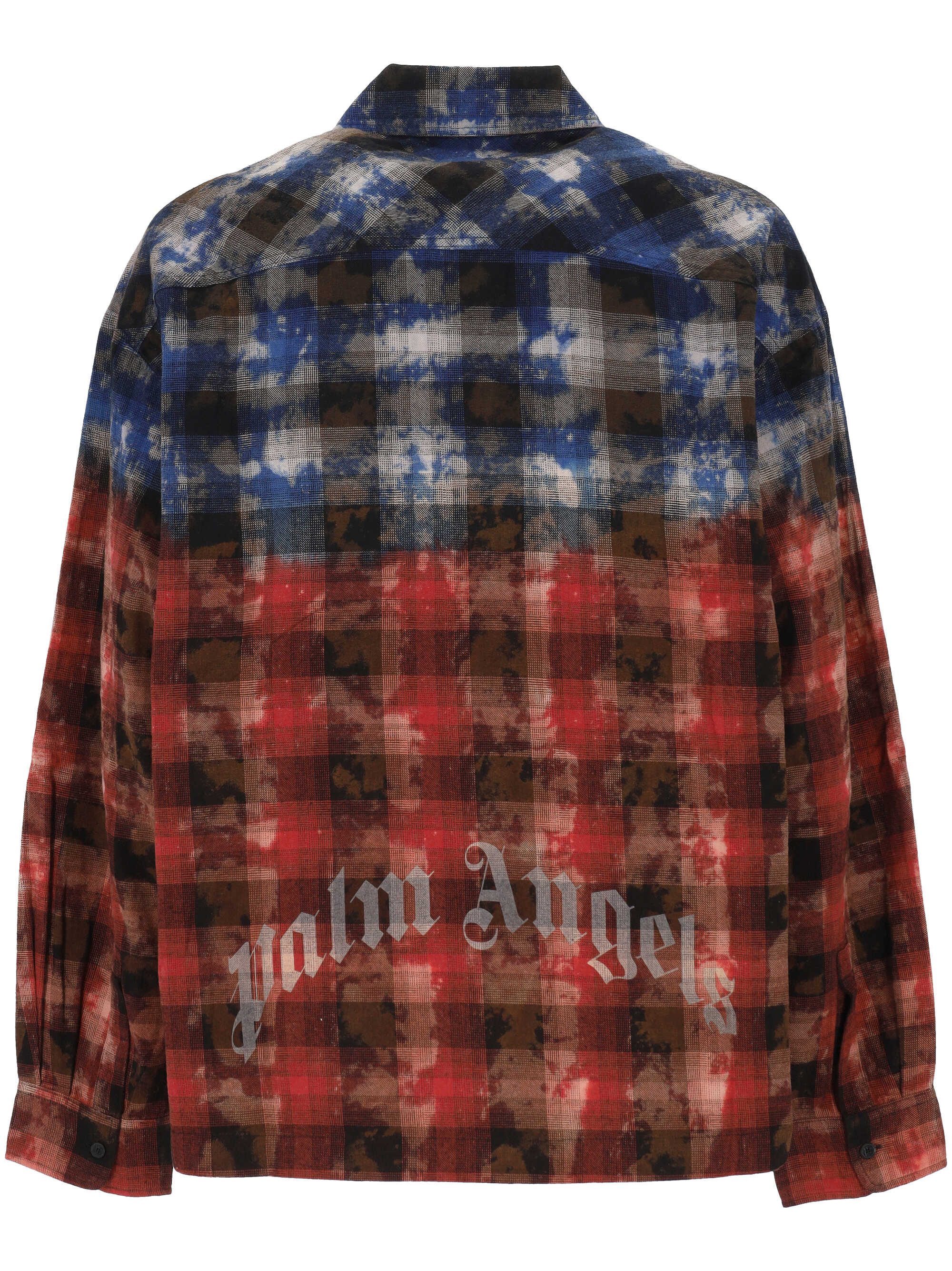[Palm Angels] Shirts Long Sleeve FW25 PMGE043F25FAB0014525