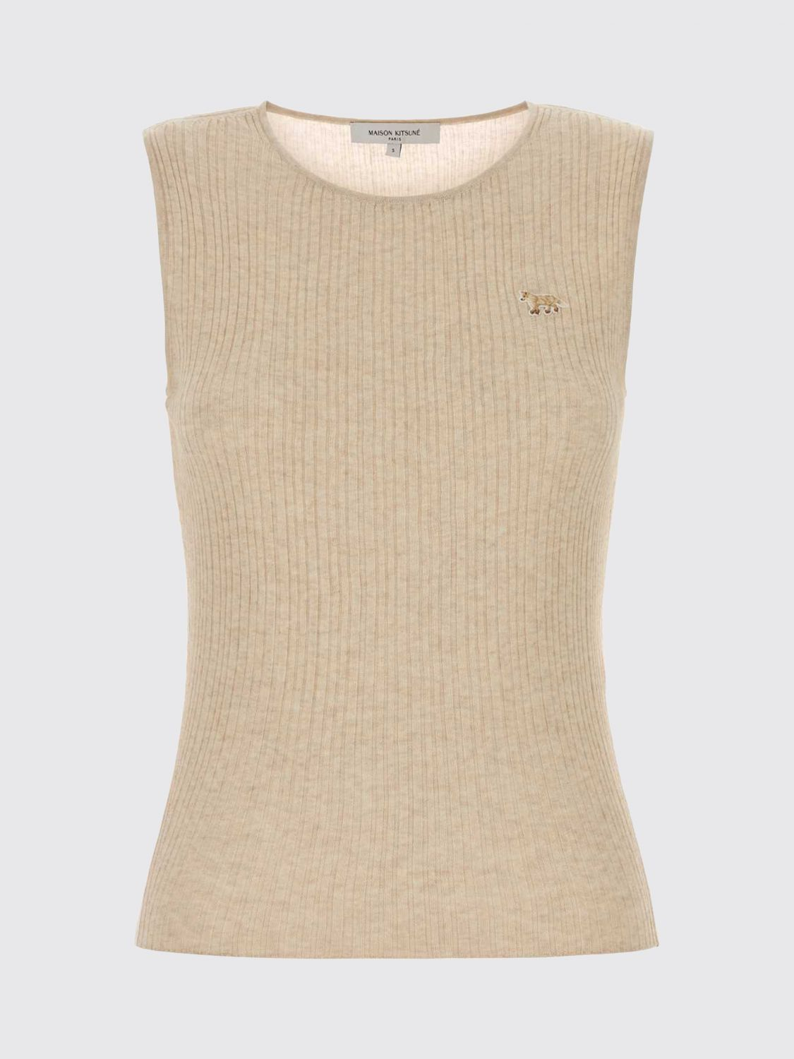 [MAISON KITSUNE] T-shirts Sleeveless SS26 QW00607KT1195 H218