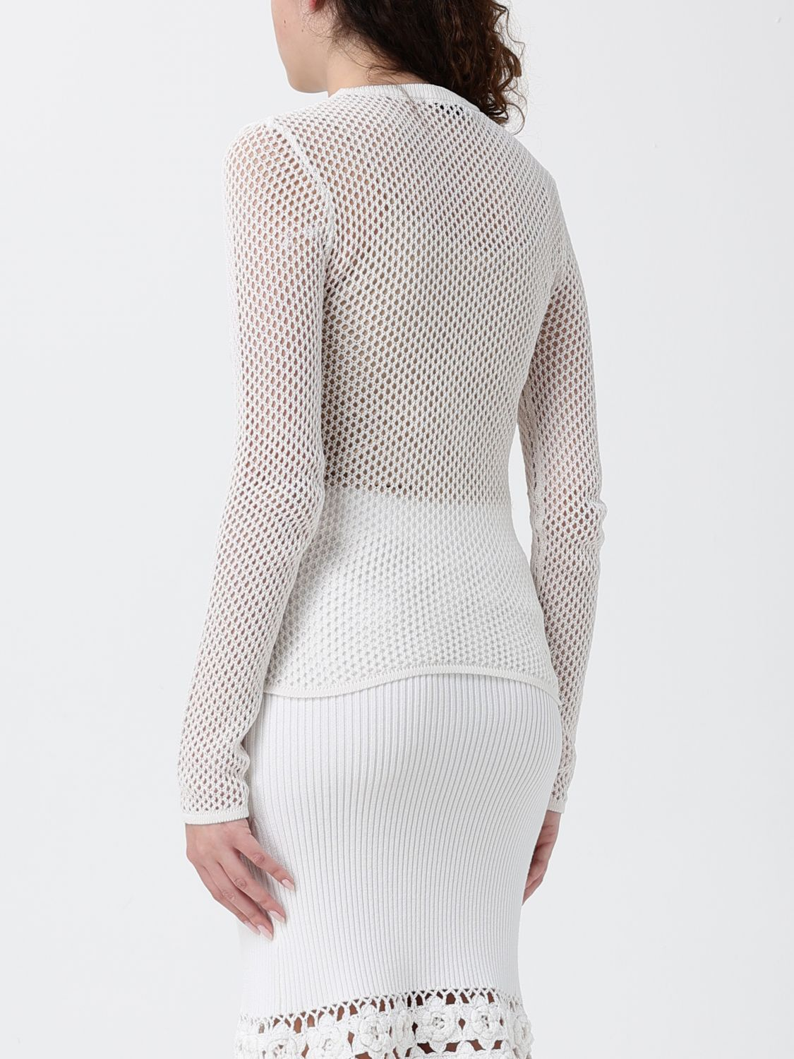 [GANNI] T-shirts Long Sleeve SS26 A1070231 135