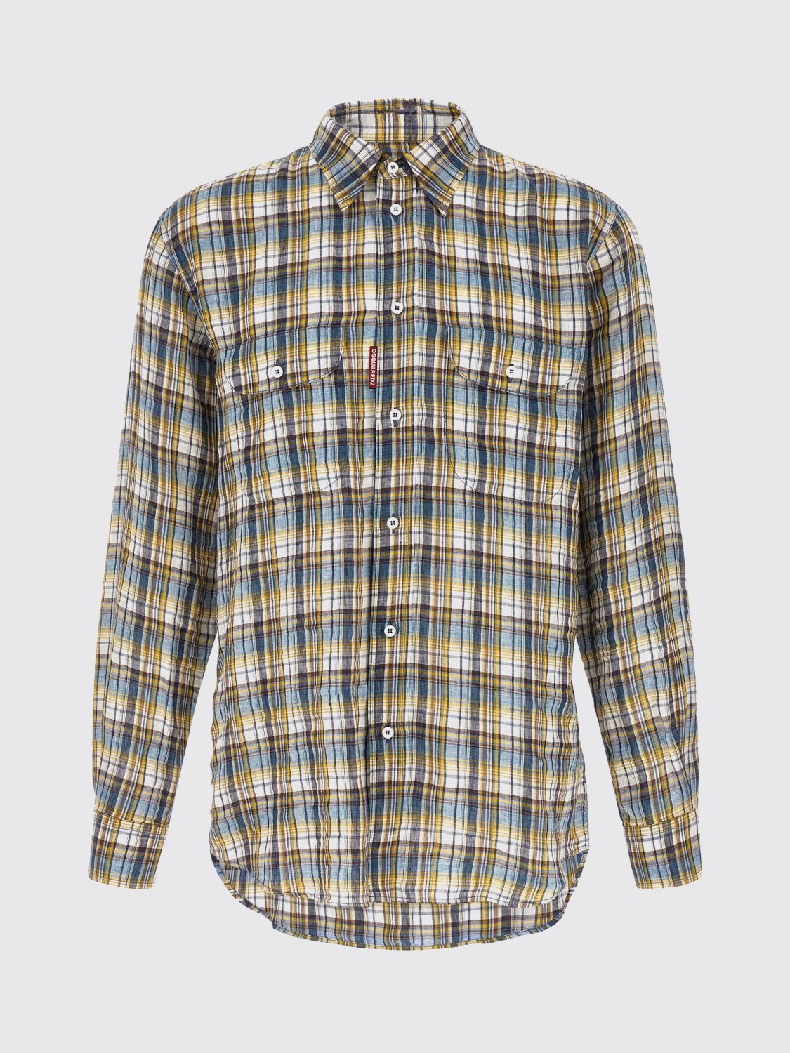 [Dsquared2] Shirts Long Sleeve SS26 S74DM1006D35423 001F