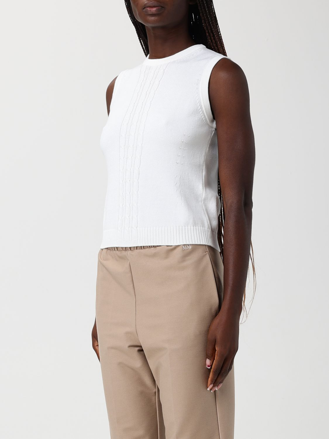 [MM Max Mara] Tank top SS26 2616361117600 001