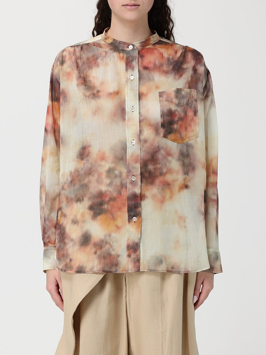 [Isabel Marant Etoile] Shirts Long Sleeve SS26 HT0028FAD1J13E 90BE
