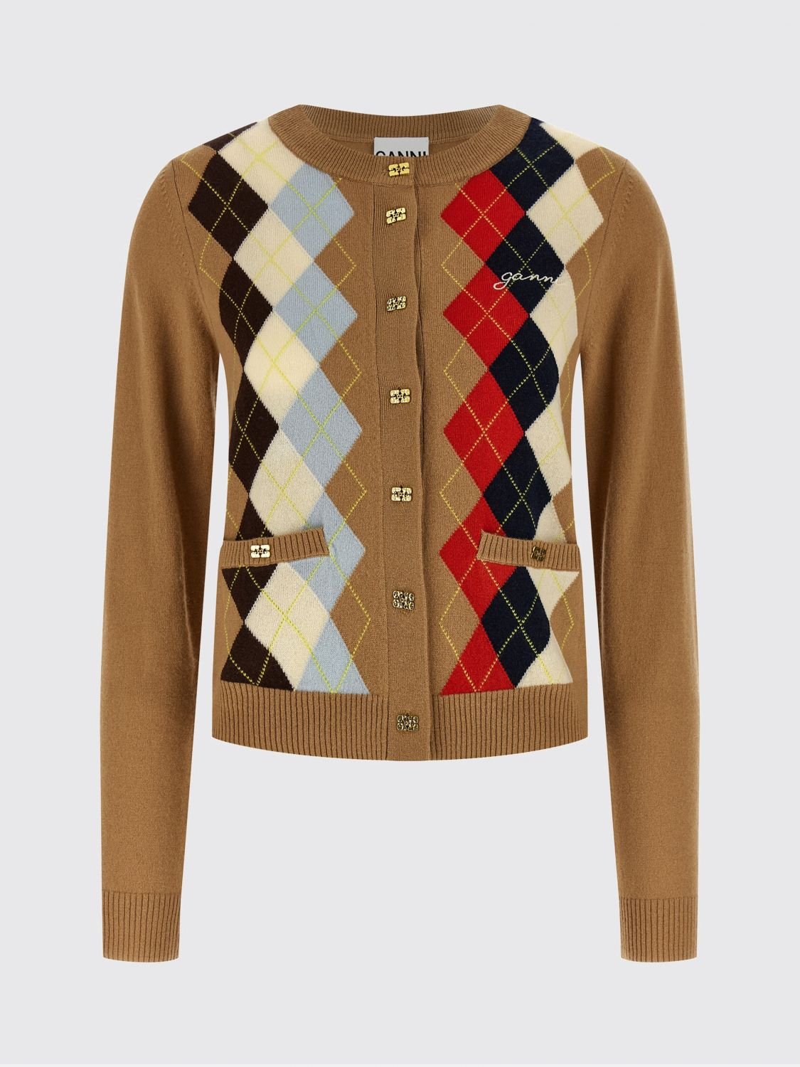 [GANNI] Knitwear SS26 A1070055 02Q