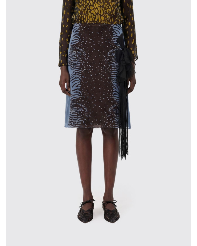 [Ferragamo] Midi skirt SS26 13I457 793912