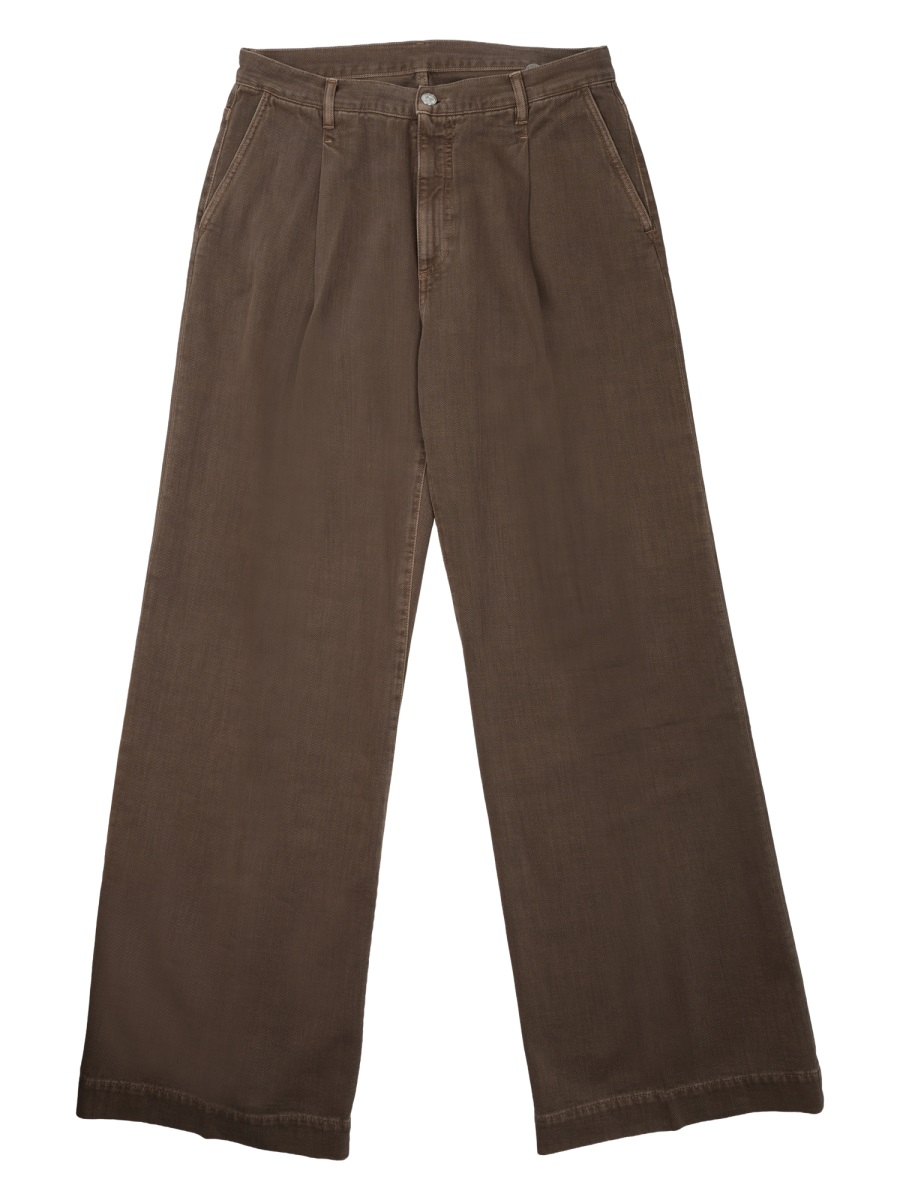 [NINE:INTHE:MORNING] Trousers FW25 OTA32_H44CUOIO