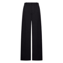 [TOTEME] Pants FW25 254WRB0303FB0475_BLACK001