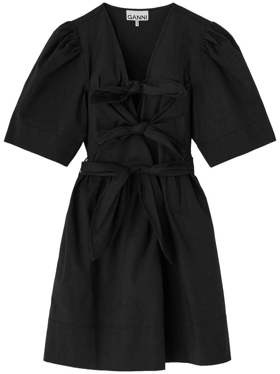 [GANNI] Short sleeve dress SS26 A1030195_099