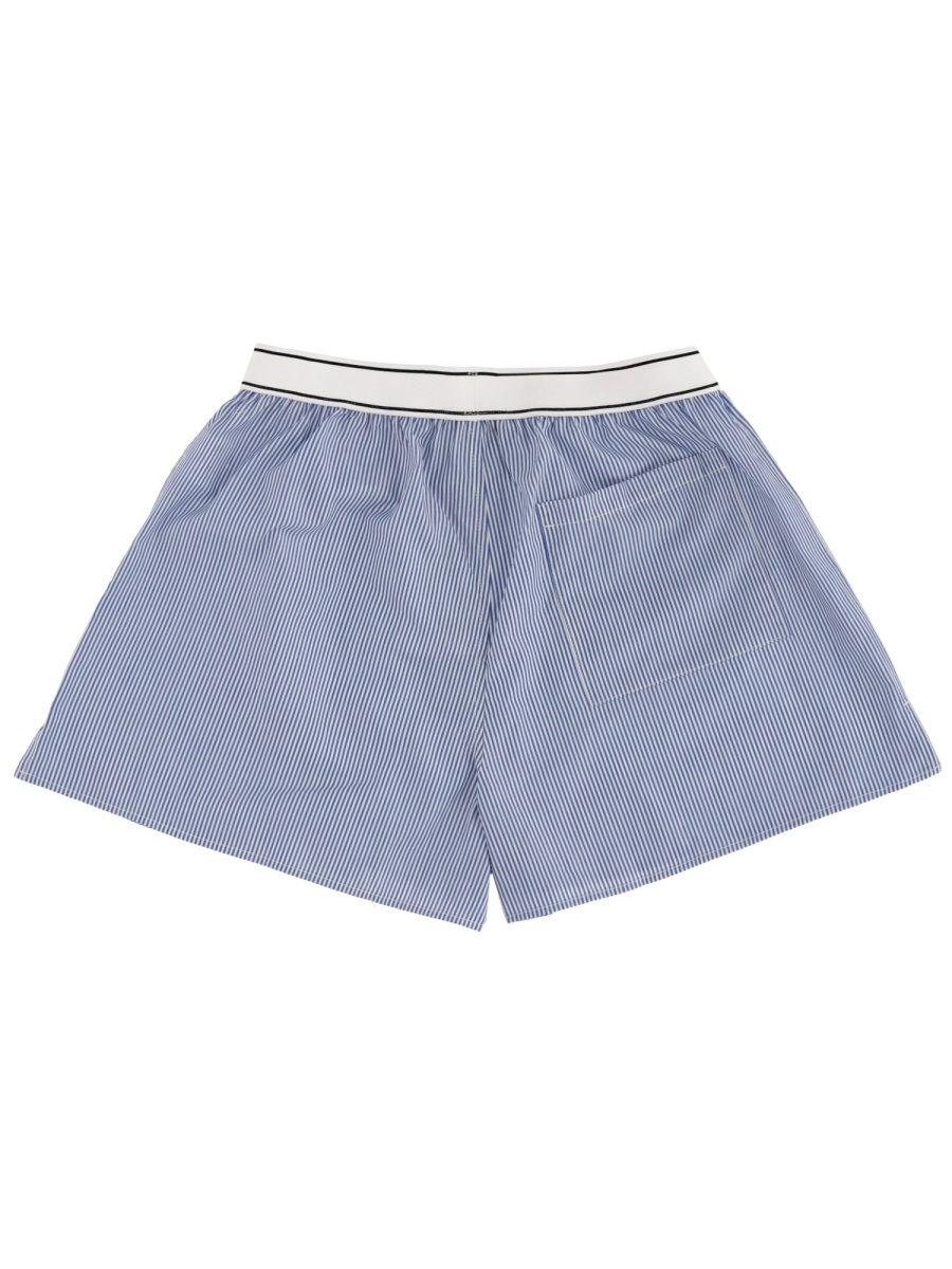 [SPORTY&RICH] Shorts FW25 SH01561300ST09_NAVYSTRIPE