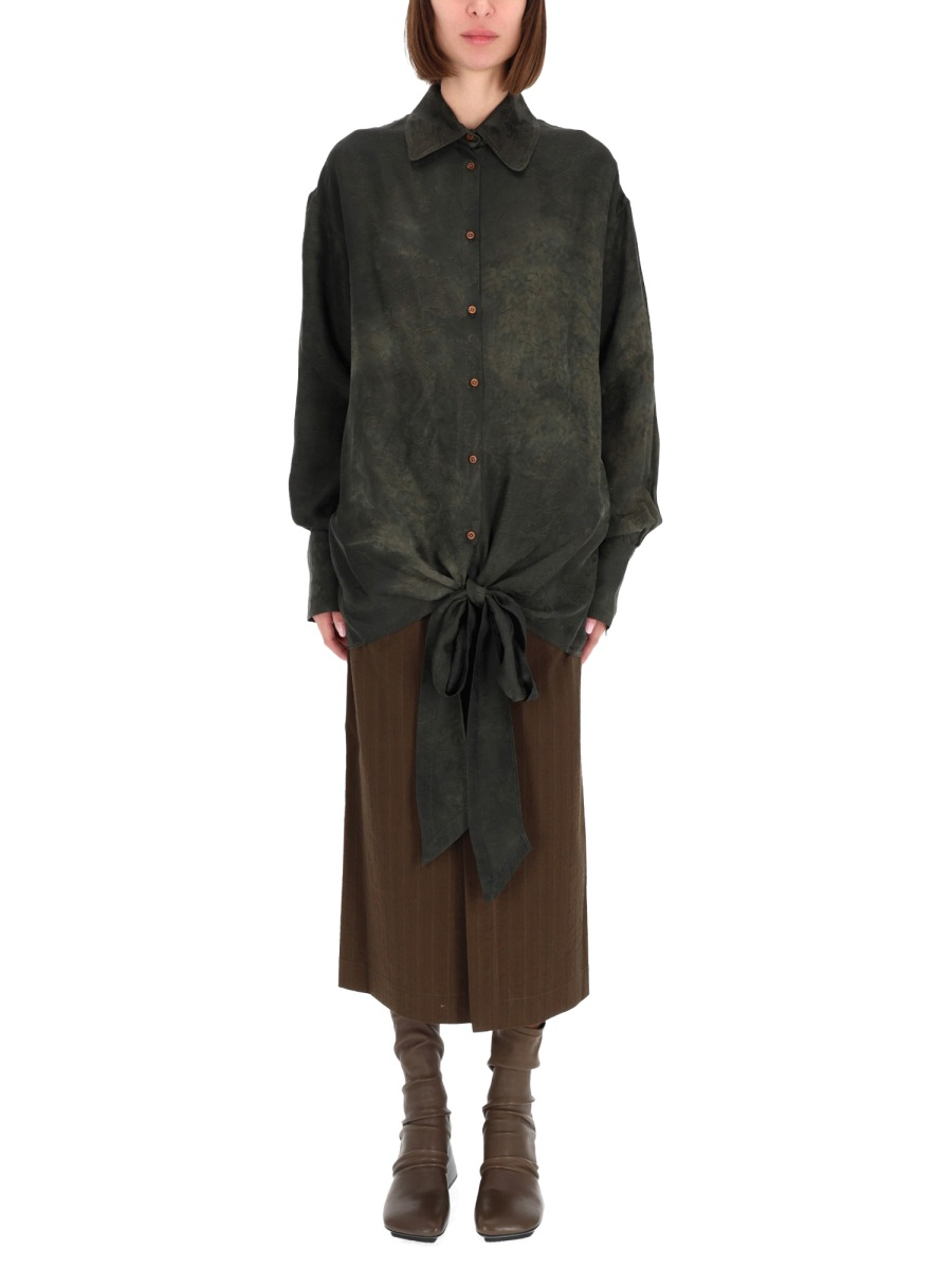 [UMA WANG] Shirts Long Sleeve FW25 UW1014_UW490