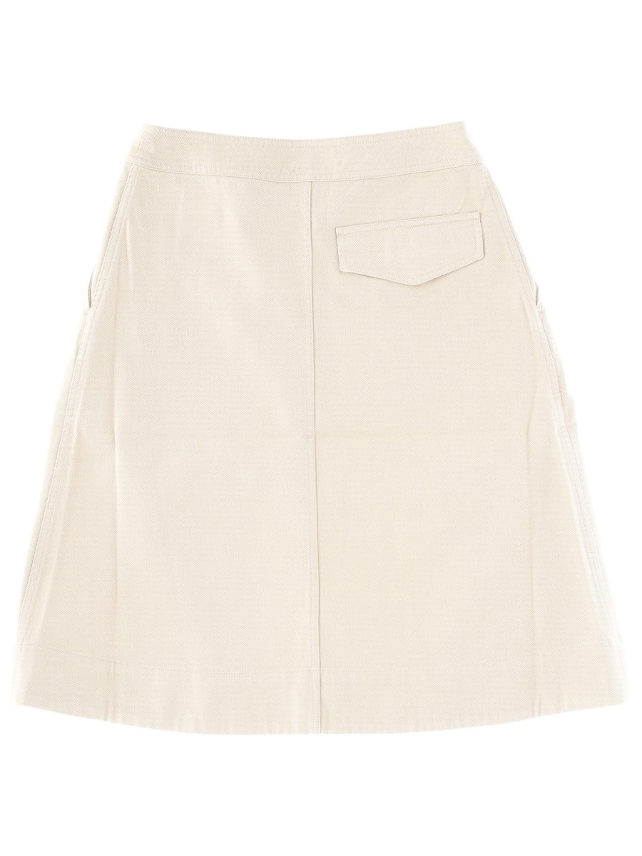 [MARGARET HOWELL] Mini skirt FW25 WHSK0512A25_KWPBON