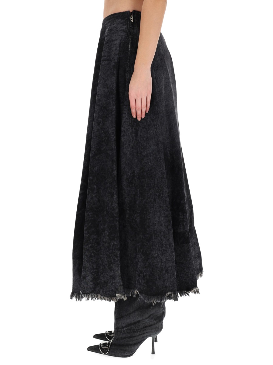 [Diesel] Long skirt FW25 A21505_007DB02