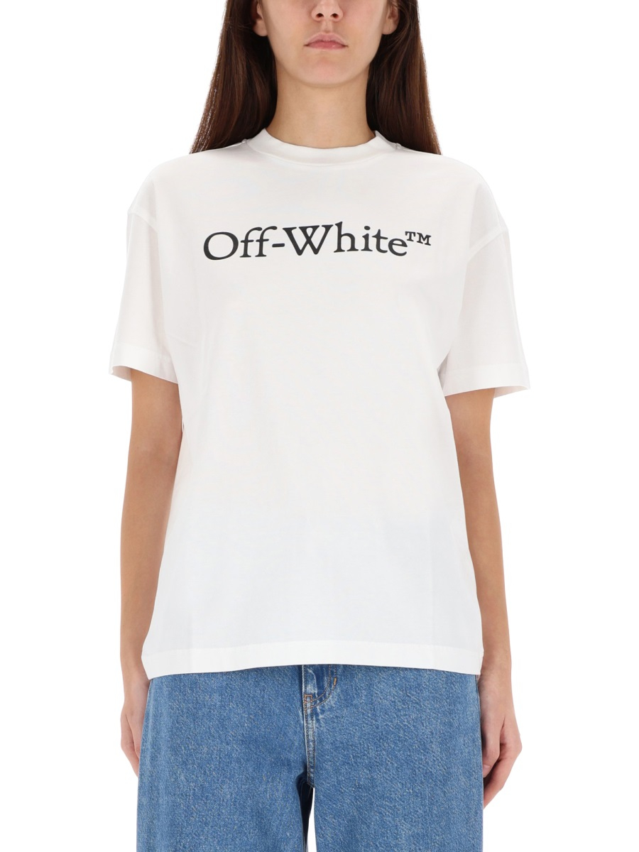 [Off-White] T-shirts Short Sleeve FW25 OWAA089_C99JER0030110